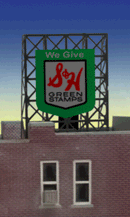 Miller Engineering Animation 338890 S&H STAMPS Billboard N&Z