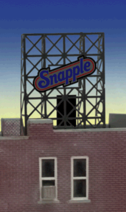 Miller Engineering Animation 338905 SNAPPLE BB, N/Z Scale