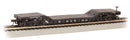 Bachmann 18341 52' Depressed-Center Flatcar - Ready to Run - Silver Series(R) -- New York Central 498991, HO Scale