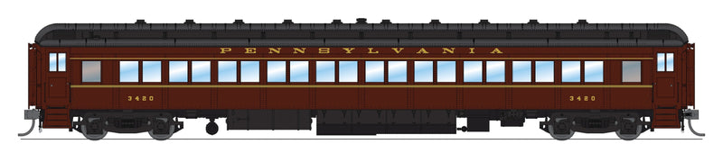 PREORDER BLI 8965 PRR Heavyweight 5-Car Passenger Set, Late 1940's Era, HO (PB70 #4780, P70 #3420, P70 #3575, P70 #3706, Z74d #7504 "Quaker City")