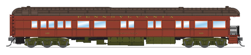 PREORDER BLI 8975 Z74D Business Car, PRR 120, "Pennsylvania", Mid-1930's Appearance, HO