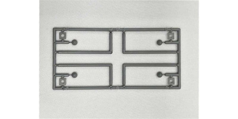 Tichy Train Group 8322 8" Stovepipe with 90 Degree Bend with Flashing and Pointed Top -- pkg(4), HO Scale