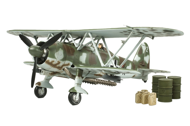 Tamiya 89722 FIAT CR42 (LUFTWAFFE), 1:48 Scale