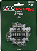 Kato KAT2-401 90-Degree Crossing, HO Scale
