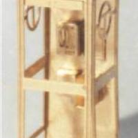 The N Scale Architect 96625 Modern British Telephone Booth - Shire Scenes -- Etched Metal Kit pkg(2), N Scale