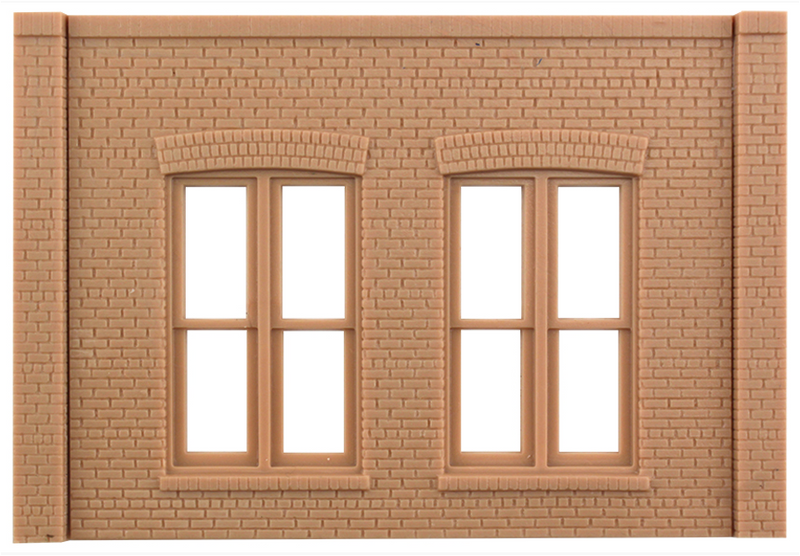 Design Preservations 90106 DOUBLE WINDOW WALL, O Scale