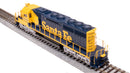 BLI 9031 EMD SD40, ATSF 5010, Blue/Yellow Warbonnet, No-Sound / DCC-Ready, HO