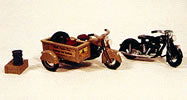 JL Innovative Design 905 Motorcycles - Classic 1947 Model, HO Scale