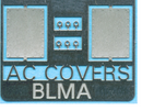 BLMA Models 91 Removed AC Cover Plates (2), N Scale