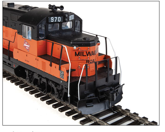 Walthers Mainline 910-258 Diesel Detail Kit -- For EMD GP9 Phase II, HO