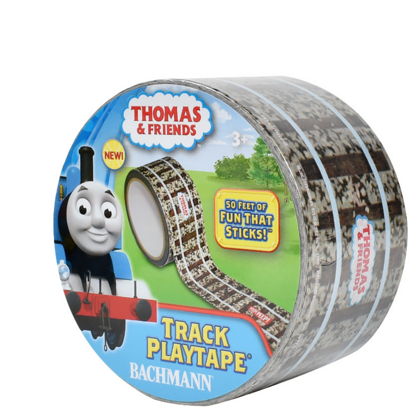 Bachmann 09101 50'x2'T&F TRACK PLAYTAPE 12p