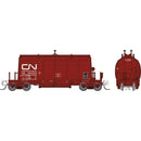 Rapido 543002A N Long Barrel Ore Hopper - Ready to Run -- Canadian National (mineral brown, noodle logo)