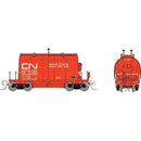 Rapido 543005 N Short Barrel Ore Hopper 3-Pack - Ready to Run -- Canadian National Set 1 (Scale Test Car, orange, noodle logo)
