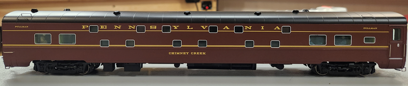 Walthers 920-9745 The General -- Deluxe #1 -Car #6- 85' Pullman-Standard 12-4 Sleeper Plan 4130 "Chimney Creek"- HO