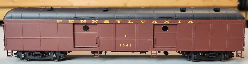 Walthers 920-9761 The General -- Deluxe #2 -Car #2- 60' B60B Baggage Car w/Standard Doors, Messenger Service #9343, HO