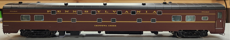 Walthers 920-9765 The General -- Deluxe #2 -Car #6- 85' Pullman-Standard 12-4 Sleeper Plan 4130 "Chippewa Creek", HO