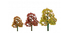 JTT Trees & Shrubs 92131 Deciduous Trees - Autumn 2 - 3" 10/pk