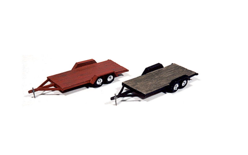 JL Innovative Design 923  WOOD DECK TANDEM TRAILERS, HO