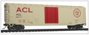 WalthersTrainline 931-1400 Boxcar - Ready To Run - Atlantic Coast Line, HO