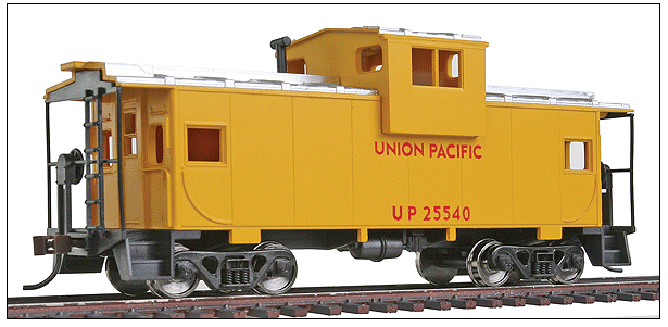 WalthersTrainline 931-1502 Wide-Vision Caboose - Ready to Run -- Union Pacific, HO