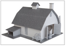Walthers Trainline 931-902 Old Country Barn -- Kit, HO