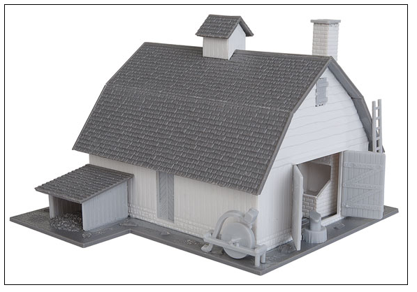 Walthers Trainline 931-902 Old Country Barn -- Kit, HO