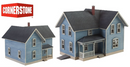 Walthers Cornerstone 933-3890 Lancaster Farm House - Kit - 2-1/2 x 3-1/4 x 2-5/16" 6.3 x 8.3 x 5.9cm, N Scale
