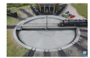 Walthers 933-2859 Motorized 130' Turntable - Assembled - 19-1/8" 47.8cm Overall Diameter, HO