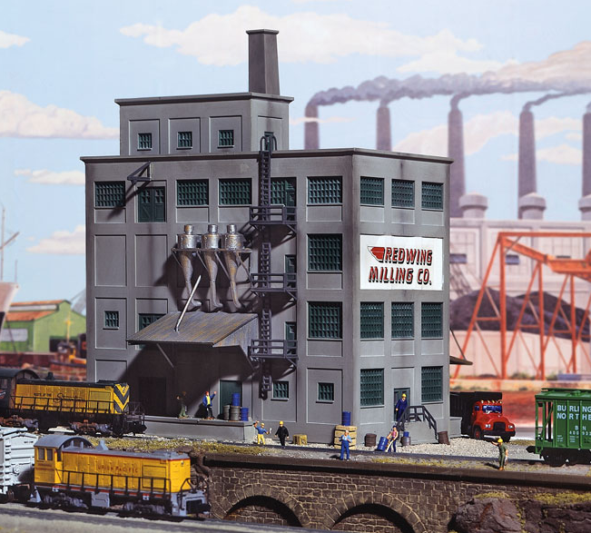 Walthers Cornerstone 933-3212 Red Wing Milling Co. - Kit, N Scale