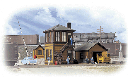 Walthers Cornerstone 933-3530 Trackside Structures Set- Kit