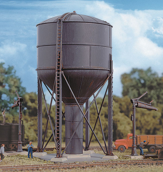 Walthers Cornerstone 933-3817 Steel Water Tank - Kit, N Scale