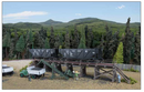 Walthers Cornerstone 933-4093 Coal Trestle - Kit - 24-1/2 x 4-3/8 x 1-3/4" 62.3 x 11.1 x 4.4cm, HO