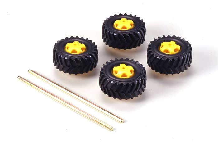 Tamiya 70101 TRUCK TIRE SET (2Prs)