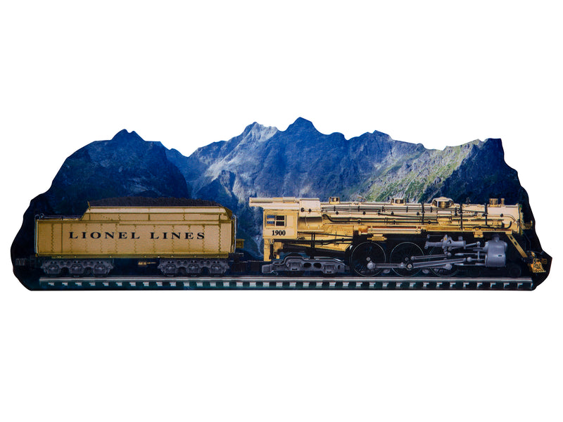 Lionel 942035 3d Gold 1900 With Mountain Scene
