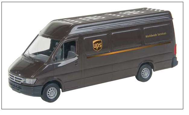 Walthers SceneMaster 949-12200 UPS(R) Delivery Van, HO