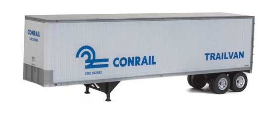 Walthers SceneMaster 949-2504 40' Trailmobile Trailer 2-Pack- Assembled -- Conrail, HO