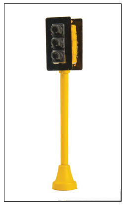 Walthers SceneMaster 949-4361 Double-Sided Traffic Light, HO