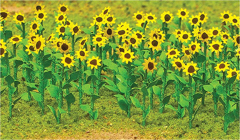 JTT Trees & Shrubs 95523 Ho SUNFLOWERS 1'(pk 16)