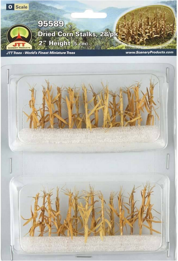 JTT Trees & Shrubs 95589  DRIED CORN STALKS, O Scale