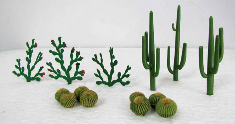 JTT Trees & Shrubs 95613  CACTUS 20pcs, HO