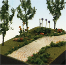 JTT Trees & Shrubs 95701 A DAY IN THE PARK CRAFT SCENE, HO