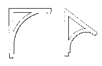 San Juan Details (formerly Grandt Line) 3516 Eave & Gable Brace, O Scale