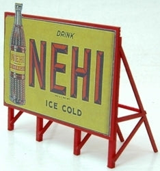 JL Innovative Design 982 Custom Billboard 1940s Nehi, HO Scale