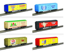 Model Power MDP98706 Limited Collector Beer Car Assortment "Six Pack" with Handle, HO Scale