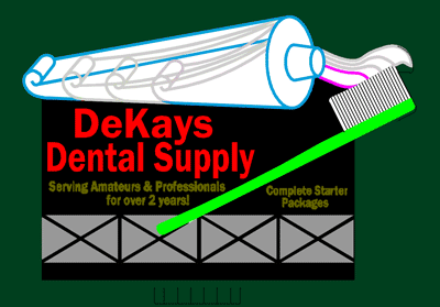 Miller Engineering Animation 9881 Large DeKays Dental Supply Billboard HO/O Scales