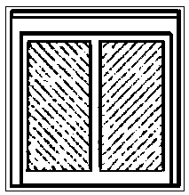 Alexander Scale 120-2499 Doors -- Freight pkg(4), HO