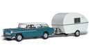 Woodland Scenics AS5544 Thompson's Travelin' Trailer, Ho Scale