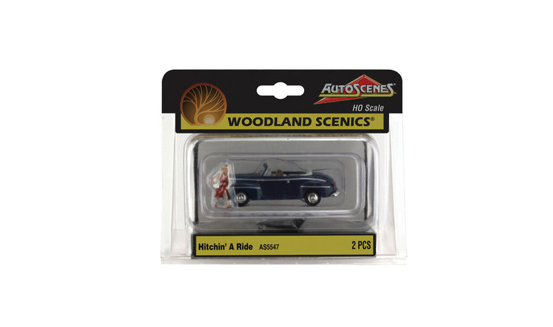 Woodland Scenics AS5547 Hitchin' A Ride - HO Scale