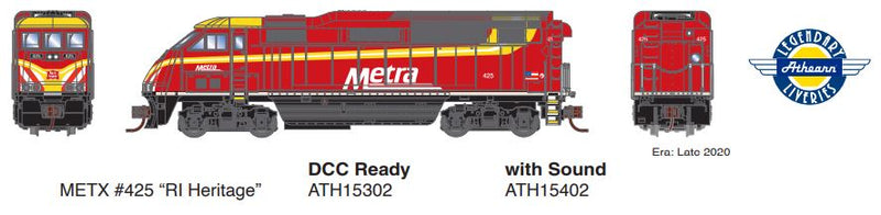 PREORDER Athearn ATH15302 N F59PHI, METX