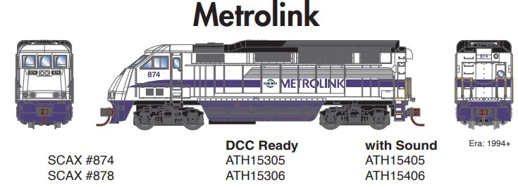PREORDER Athearn ATH15306 N F59PHI, SCAX